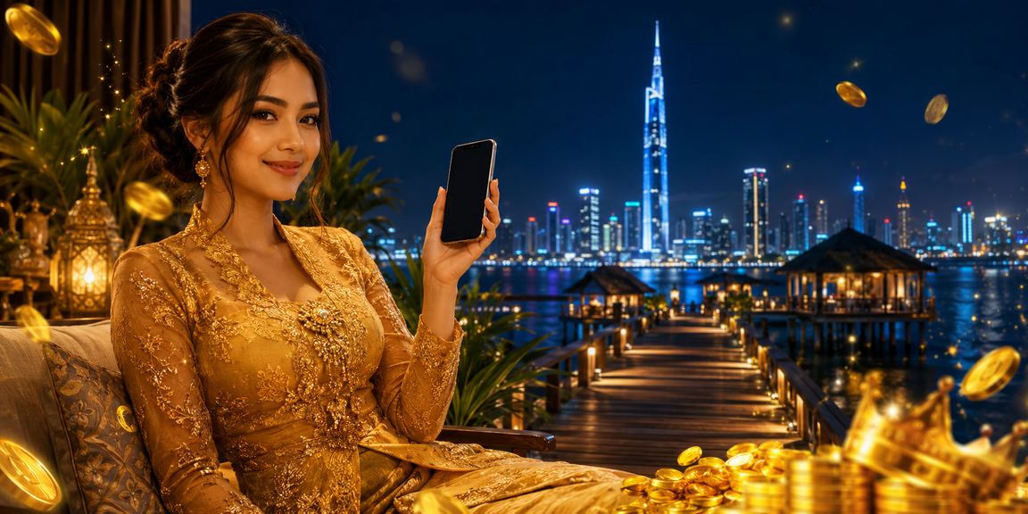 Pengguna wanita Malaysia dalam pakaian kebaya menikmati pertaruhan sukan di Kuala Lumpur